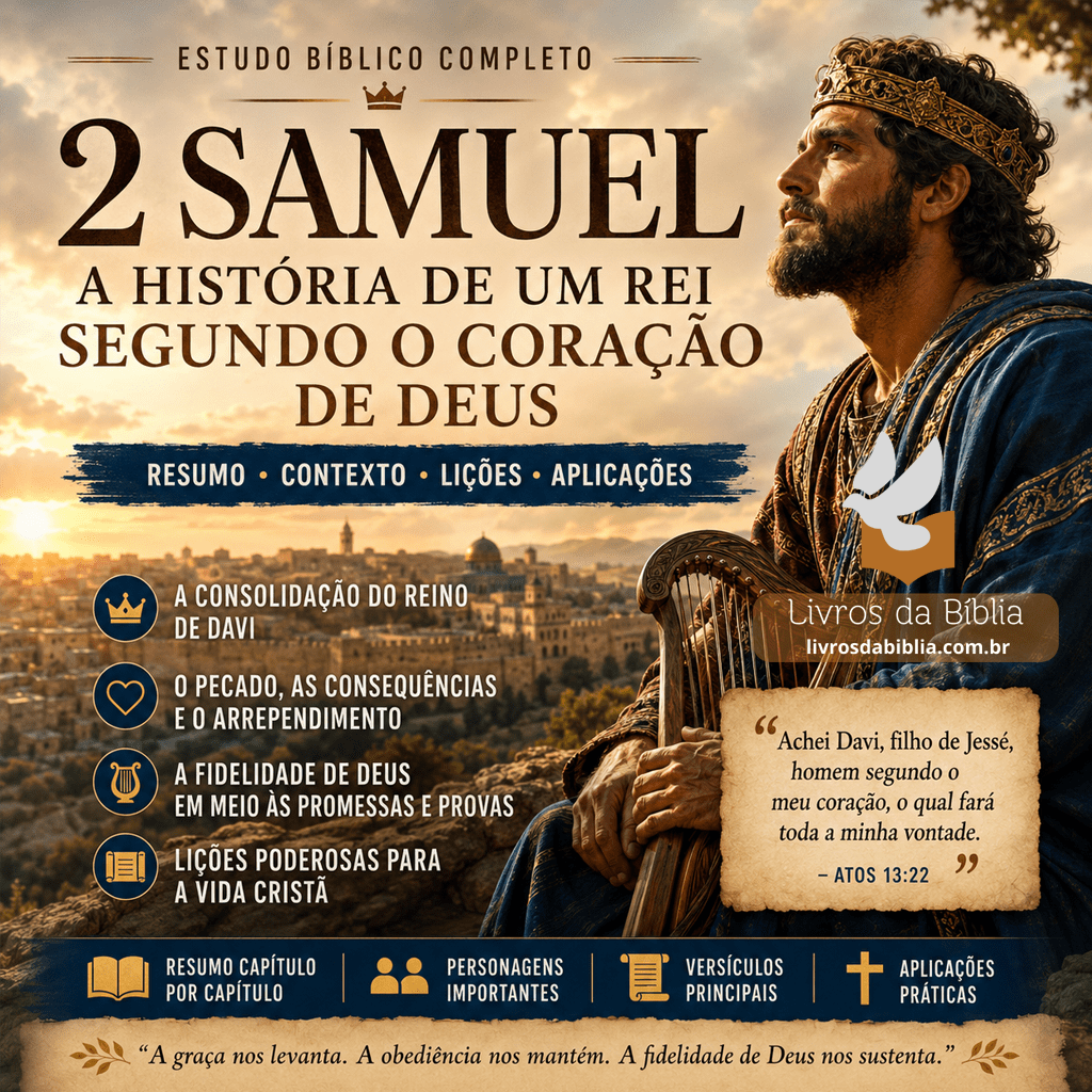 Livro de 2 Samuel: estudo bíblico completo