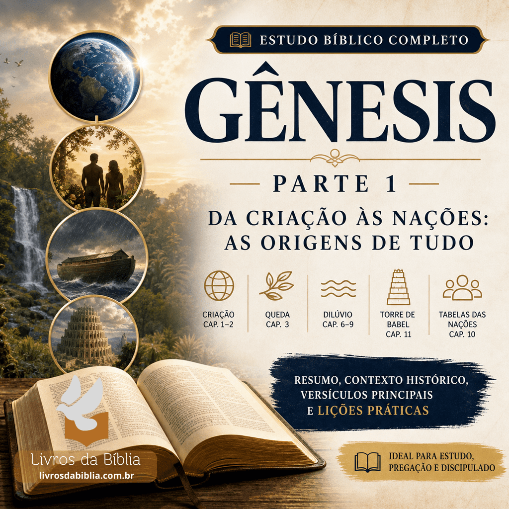 Livro de Gênesis: estudo bíblico completo