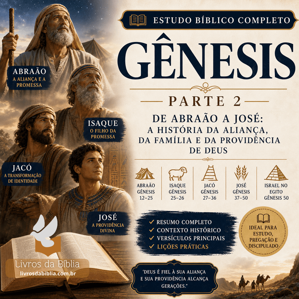 Livro de Gênesis: estudo bíblico completo – Parte 2