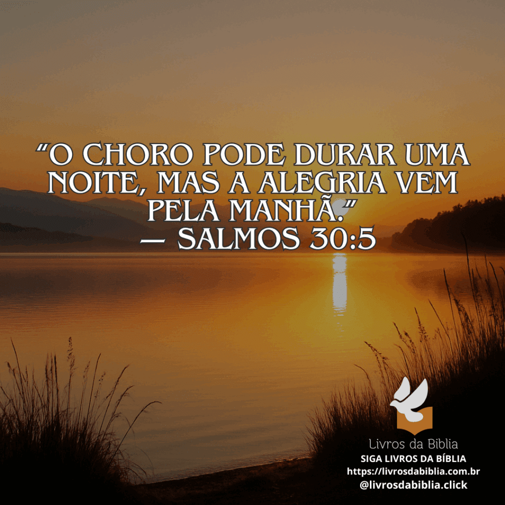 Imagem Salmos 30:5