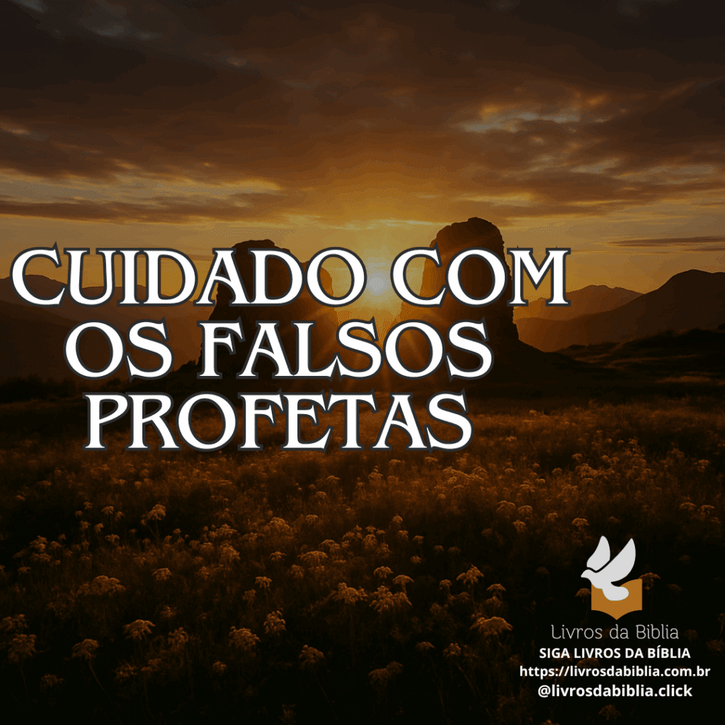 Imagem - Cuidado com os Falsos Profetas