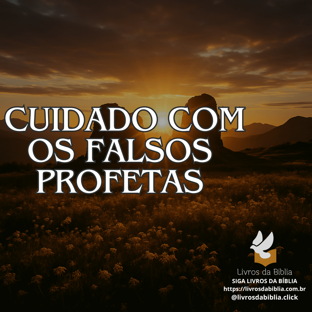 Imagem - Cuidado com os Falsos Profetas